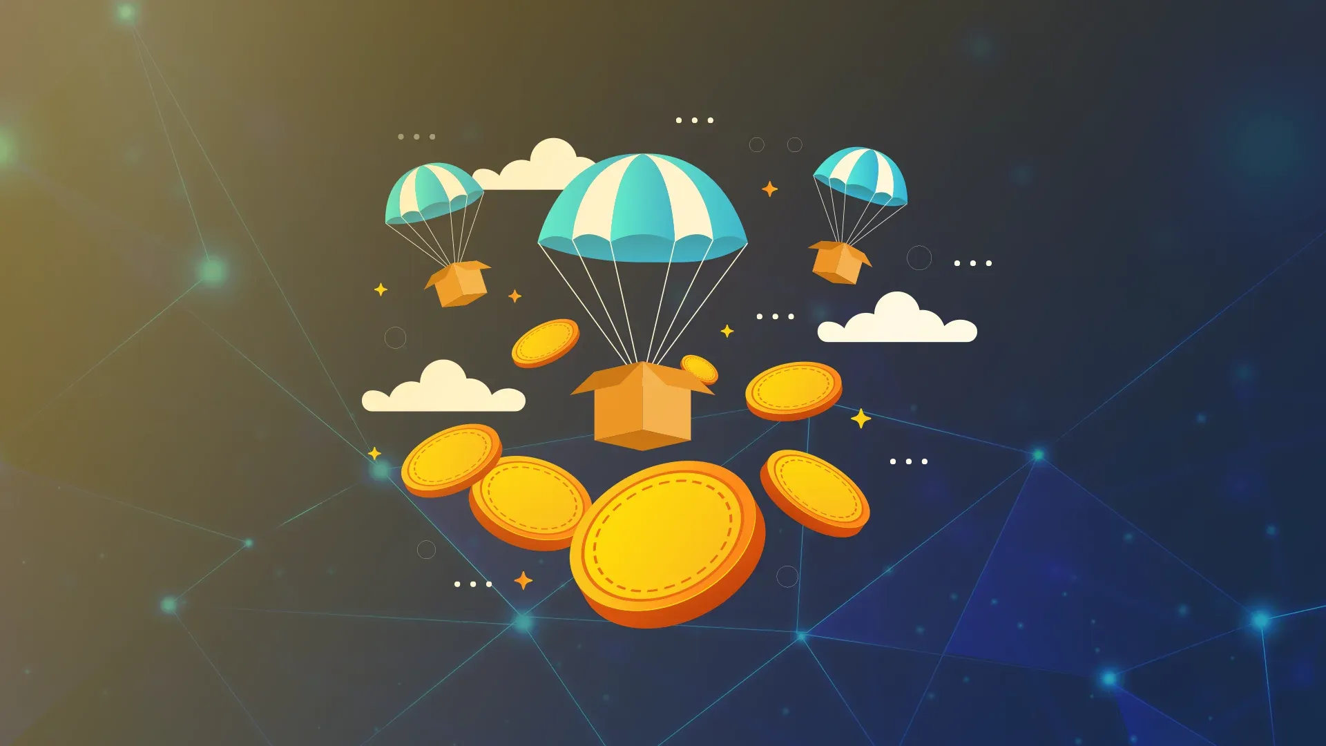 Airdrop – Get free tokens and generate passive income from crypto